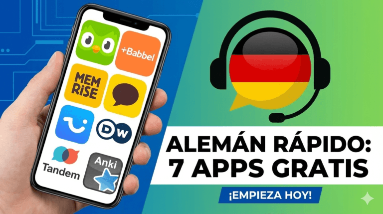 Apps gratis para aprender alemán en el móvil