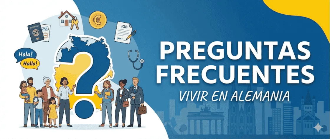 preguntas frecuentes vivir en alemania